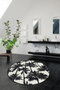 Mijölnir Palm Djt Alfombrilla de baño Multicolor 100 cm